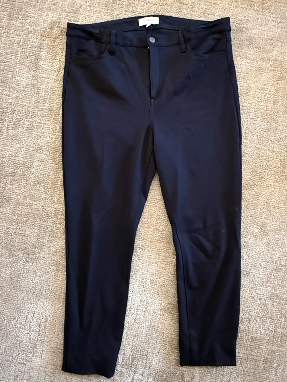 Talbots Women’s black skinny jeans size 14